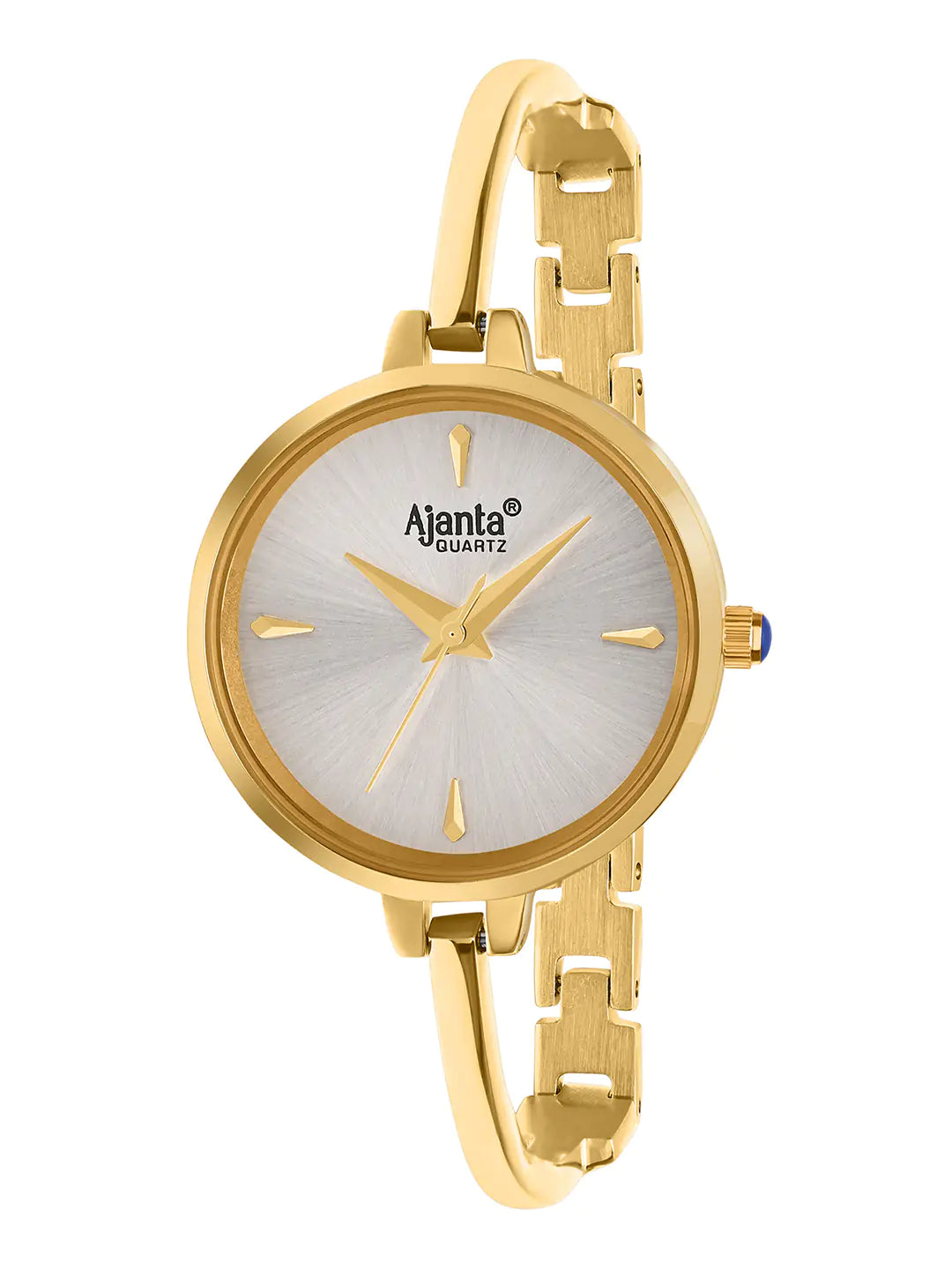 Ajanta Graceful Silver Dial Women’s Wrist Watch| AWC052PMSL/3