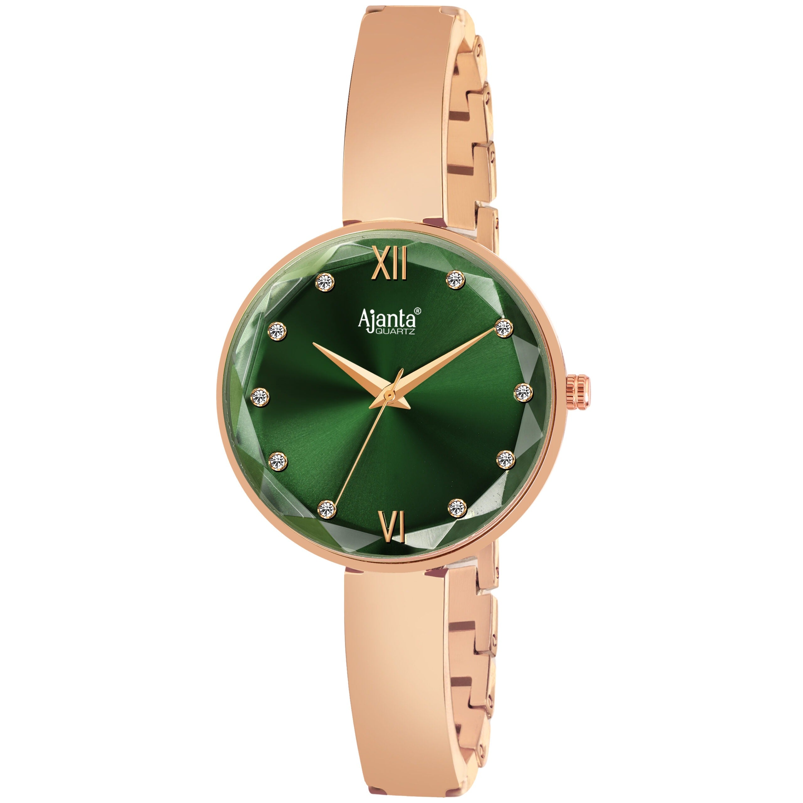 Ajanta Green Dial Watch | AWC126ESL/3