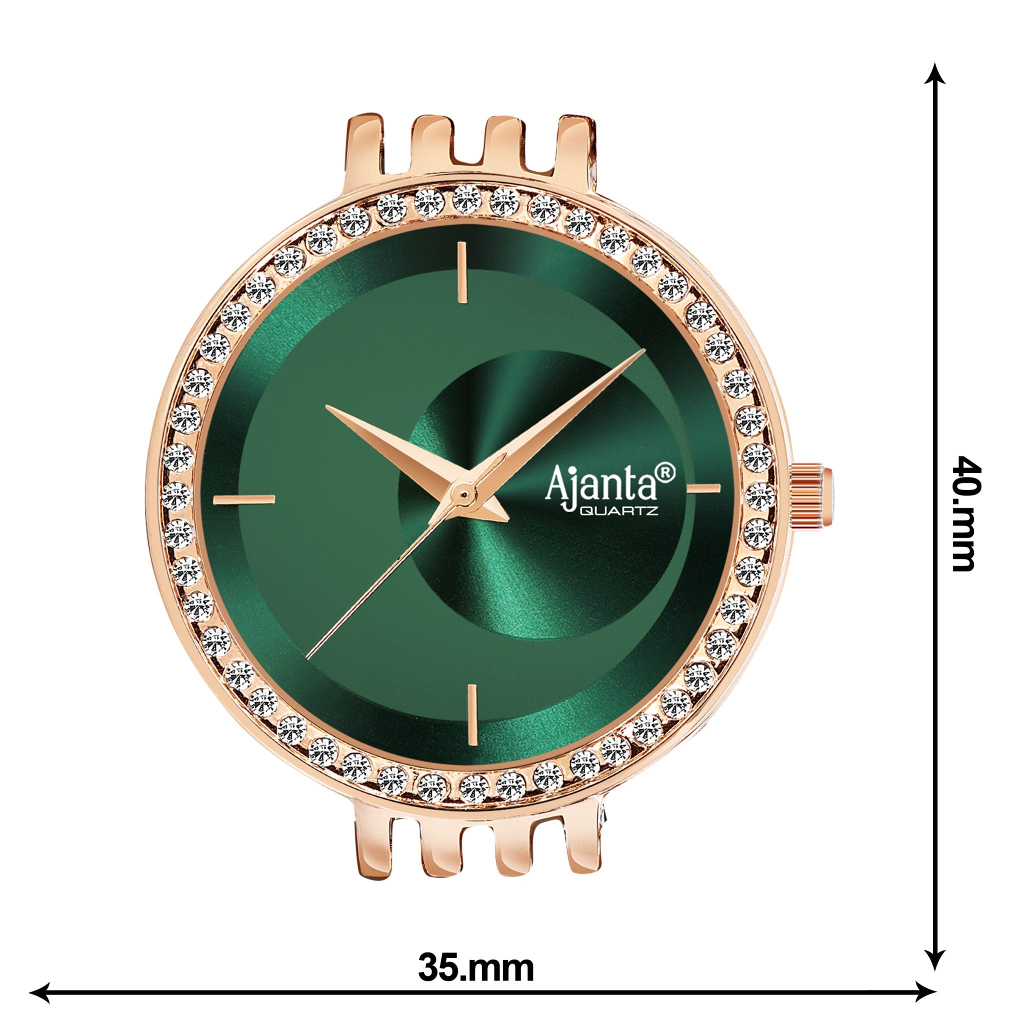 Ajanta Green Dial Watch | AWC125ESL/3