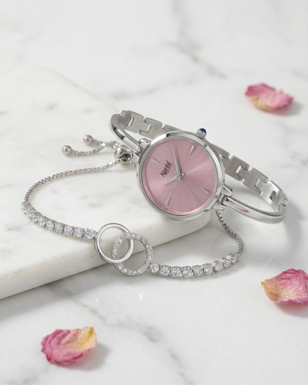 Elara Stack- Blush Rose