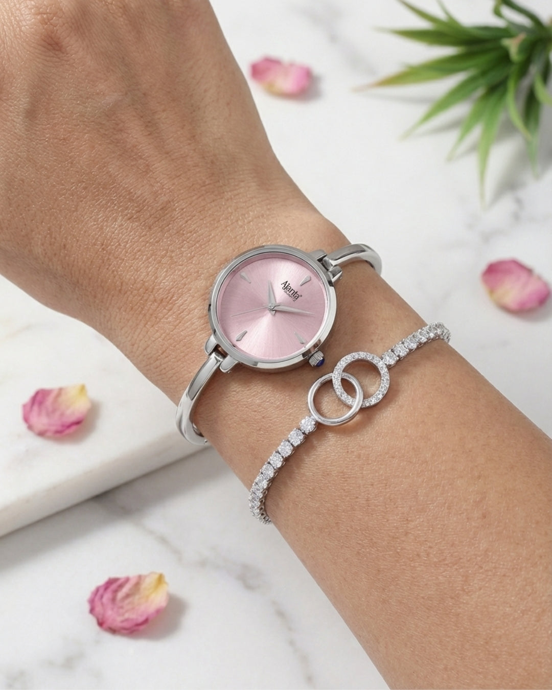 Elara Stack- Blush Rose