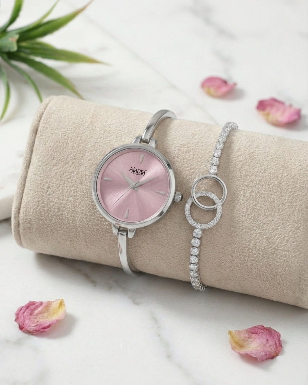 Elara Stack- Blush Rose