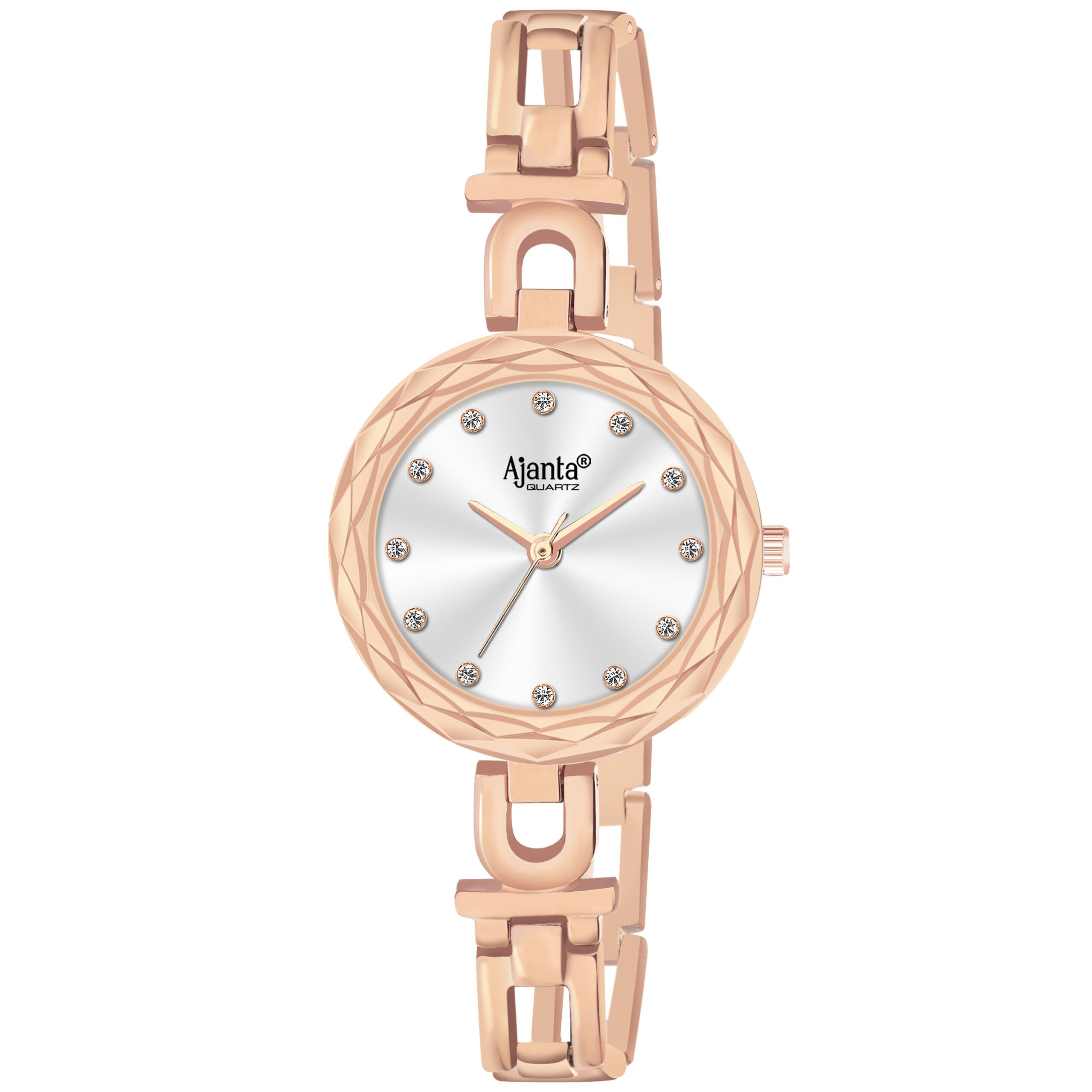 Ajanta Women’s Green Dial Strap Watch | AWC130-2