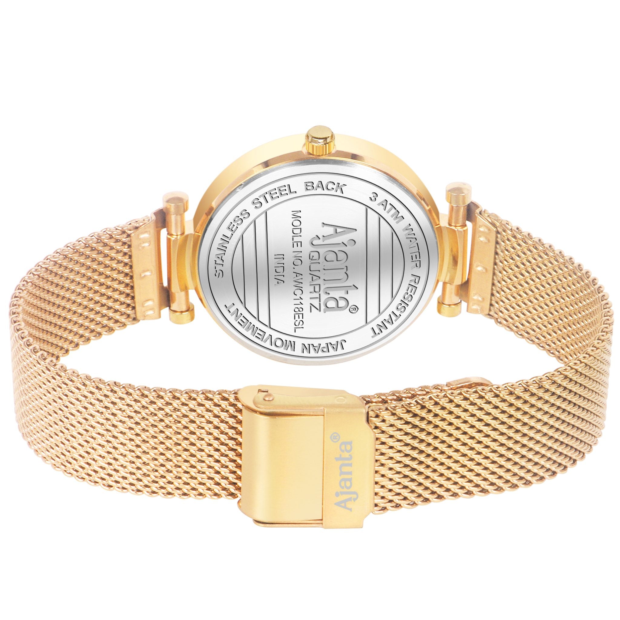 Ajanta Stainless Steel Strap Watch | AWC118ESL/1