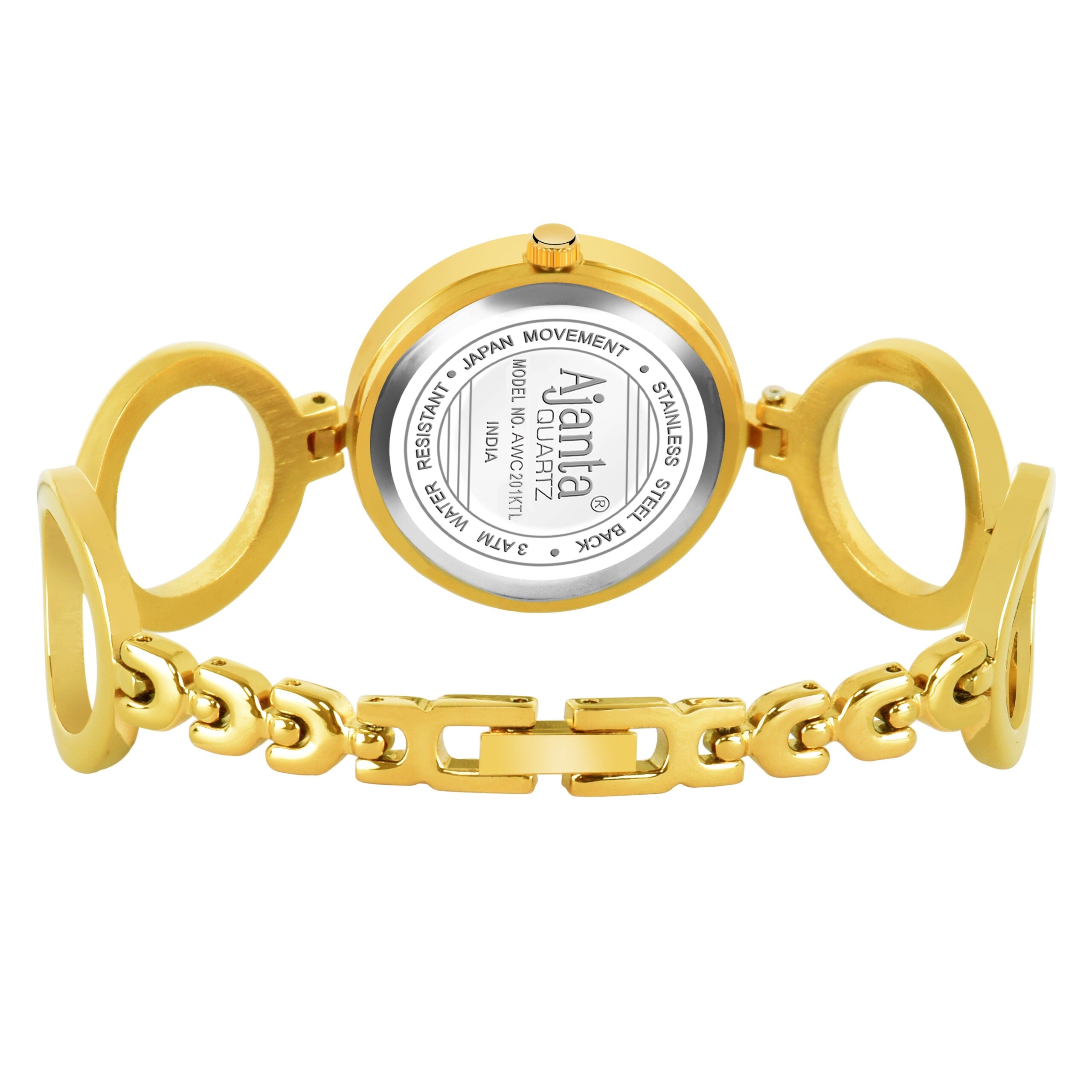 Ajanta Women’s Stainless Steel Strap Watch | AWC201KTL/SGD