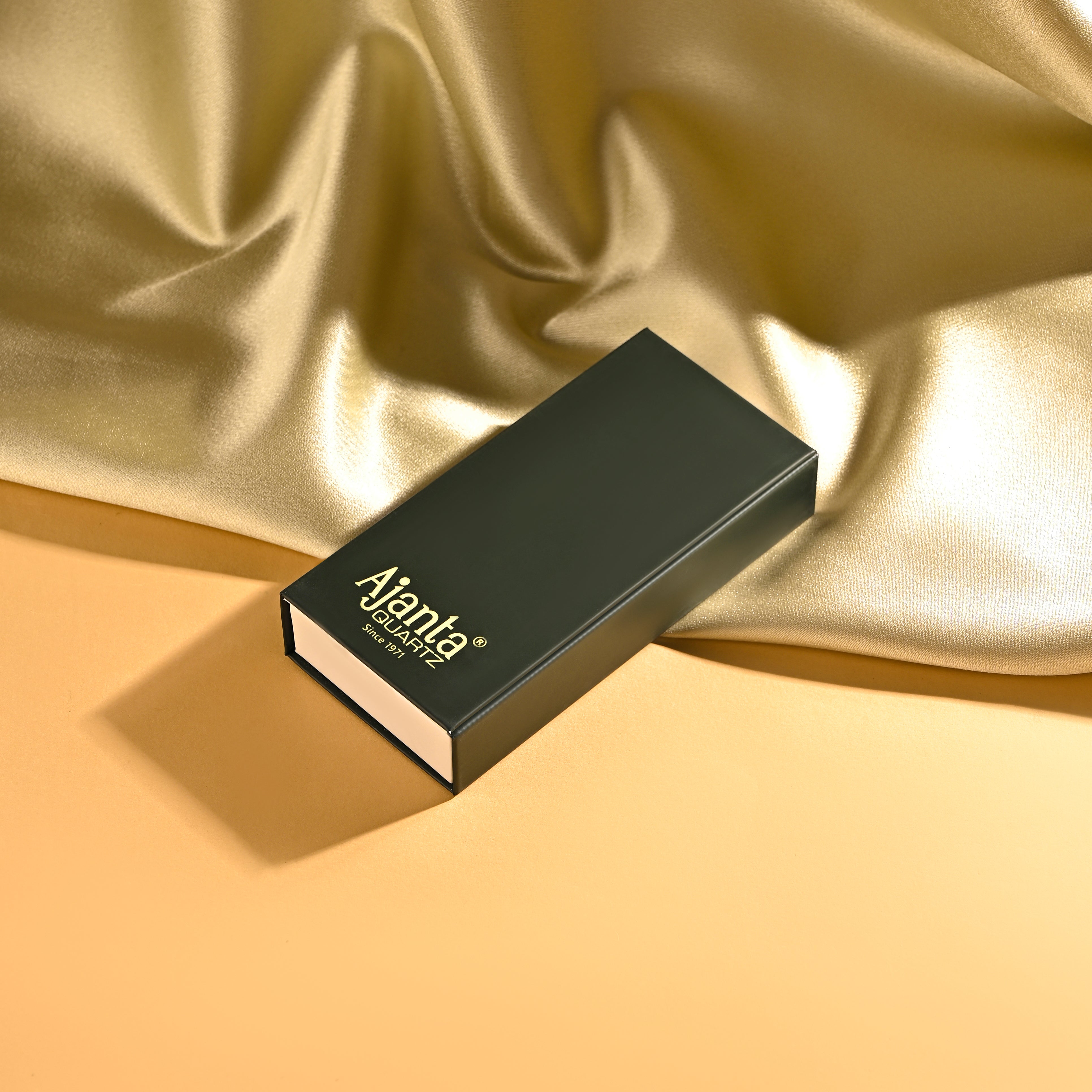 Ajanta Quartz Rose Gold Women’s Analog Watch – Maroon Dial, Premium Metal Bracelet Strap, Elegant Square Design Wrist Watch | AWC127ESL/5