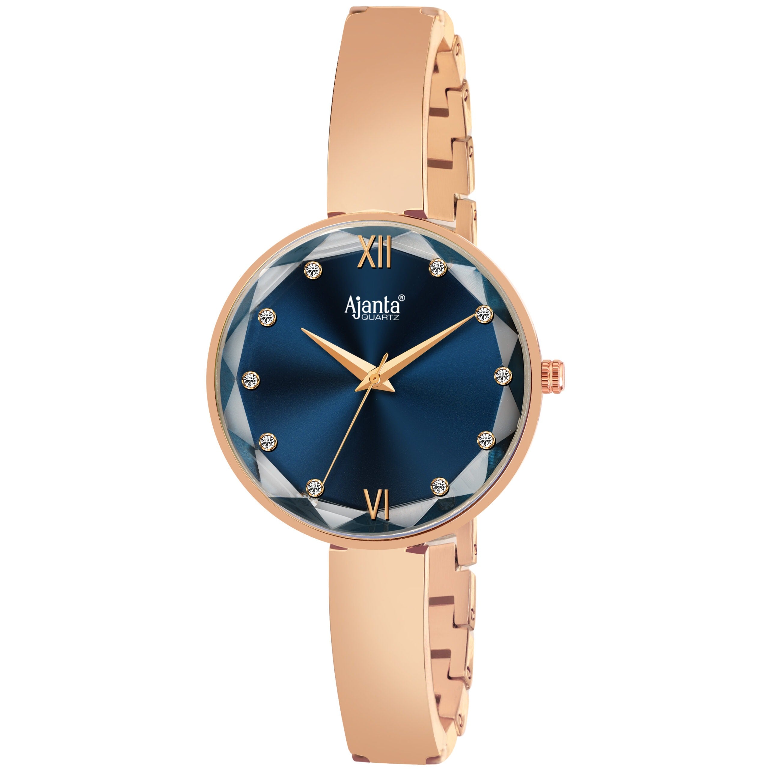 Ajanta Blue Dial Watch | AWC126ESL/1