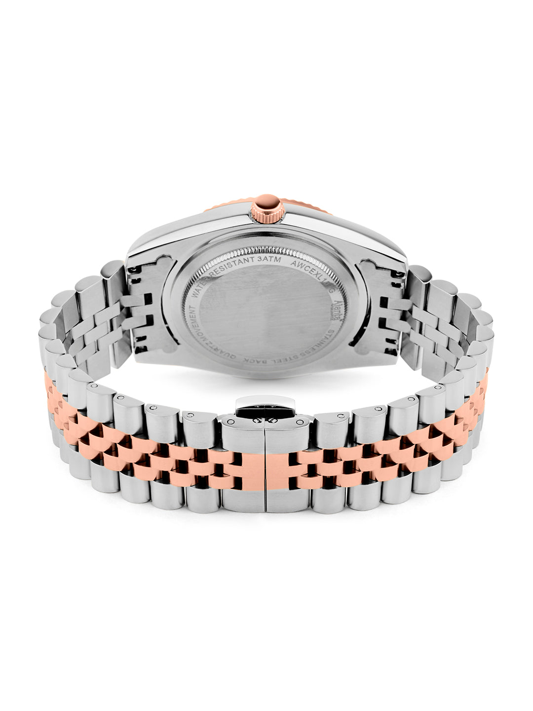 Monaco Two-Tone Grey Dial Stainless Steel Day-Date Watch