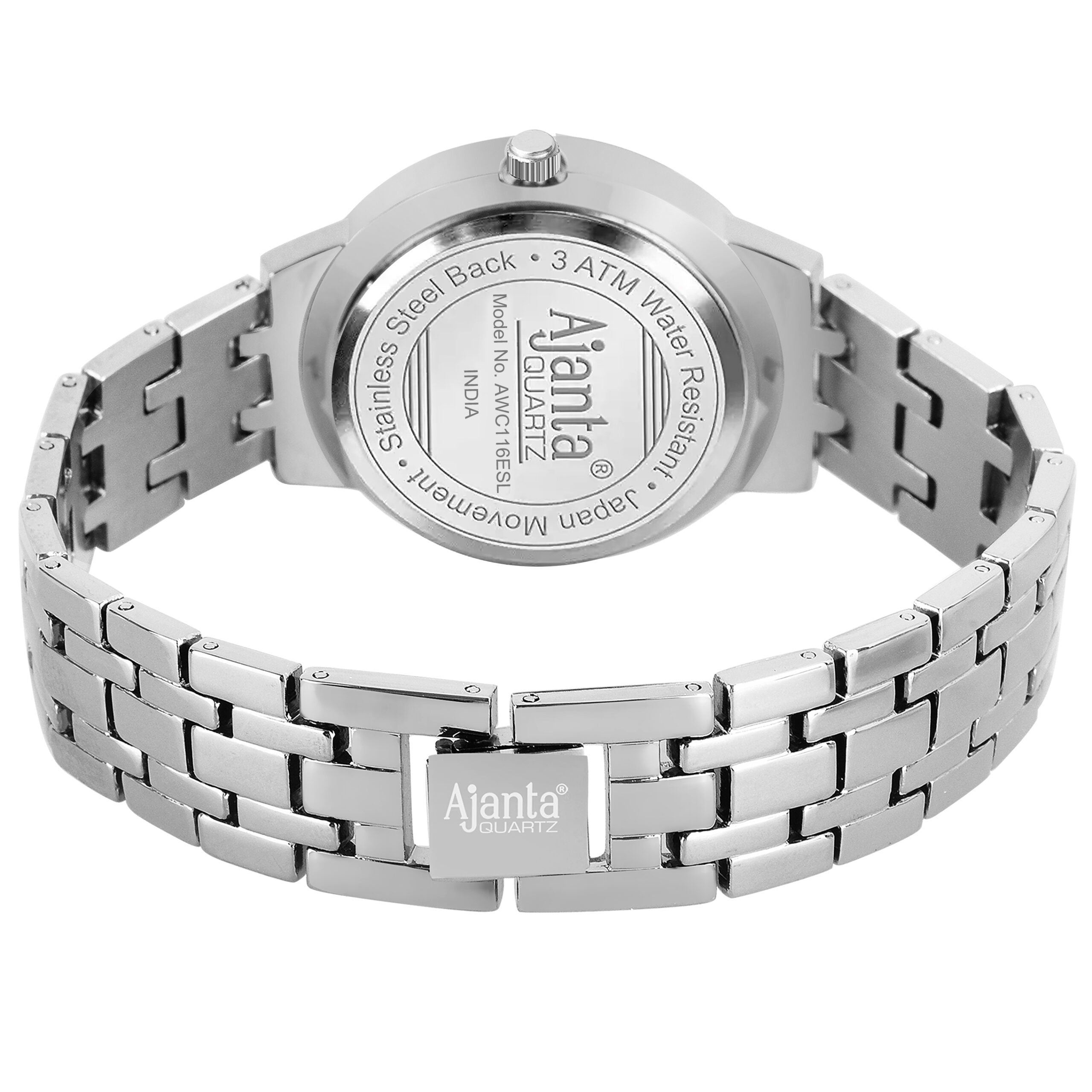 Ajanta Stainless Steel Strap Watch | AWC116ESL/1