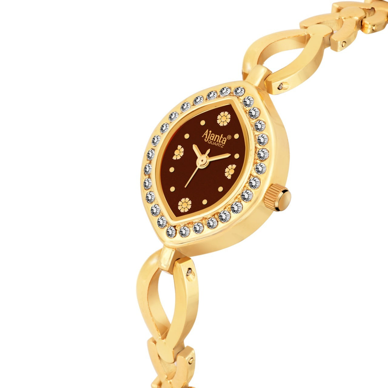 Ajanta Strap Watch | AWC415/4