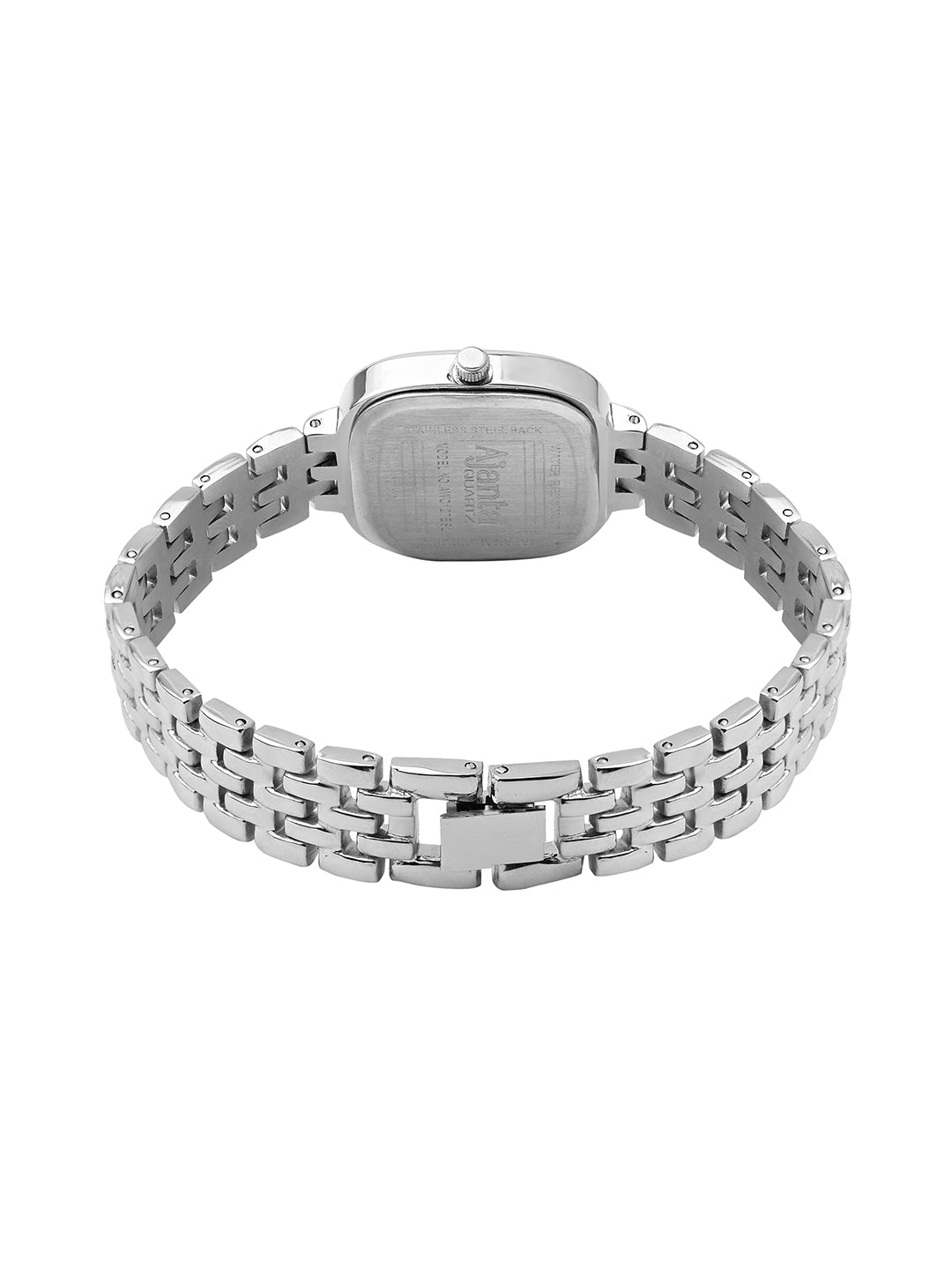 Ajanta Elegant Silver Women's Square Dial Watch| AWC127ESL/6