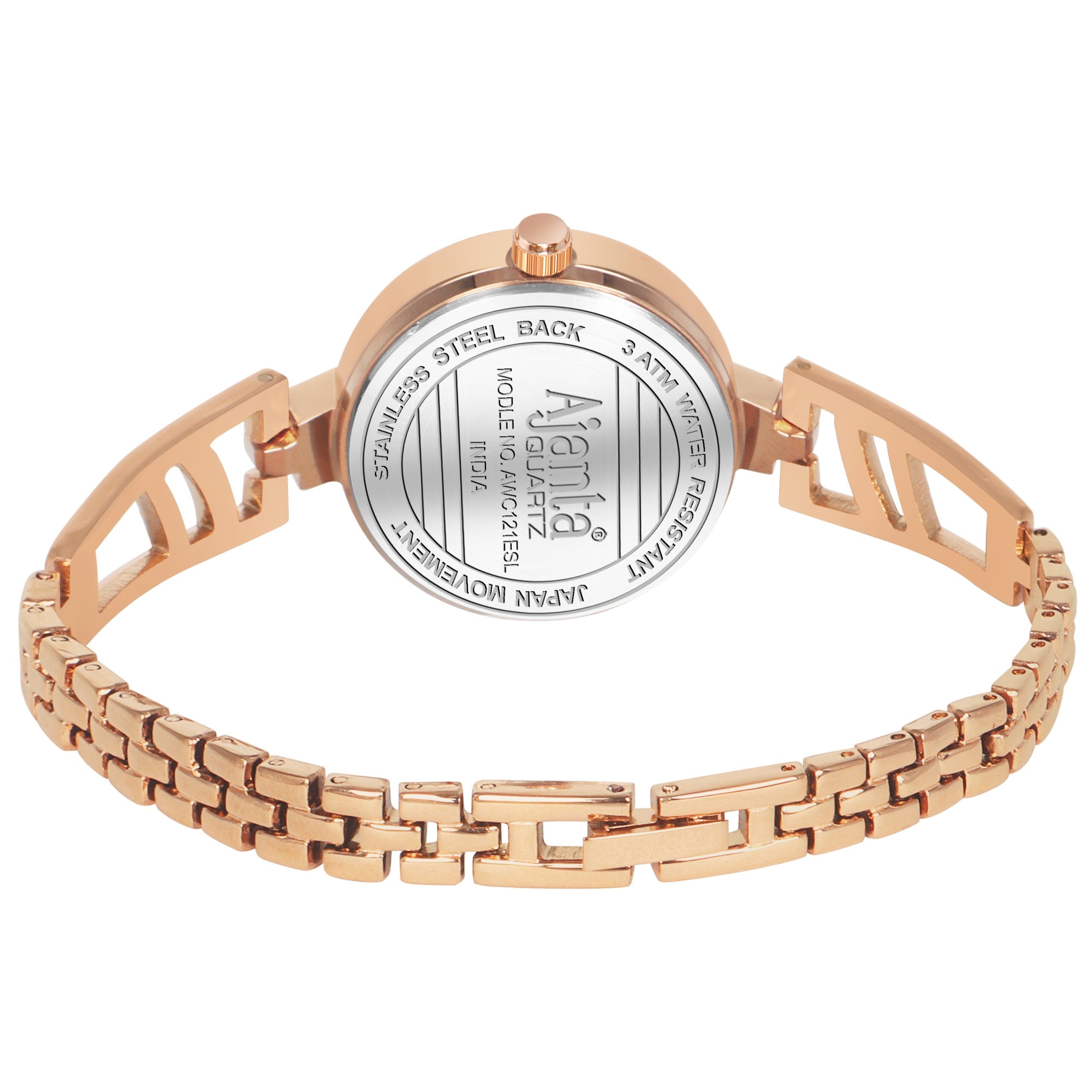 Ajanta Women’s Green Dial Watch | AWC121ESL/3