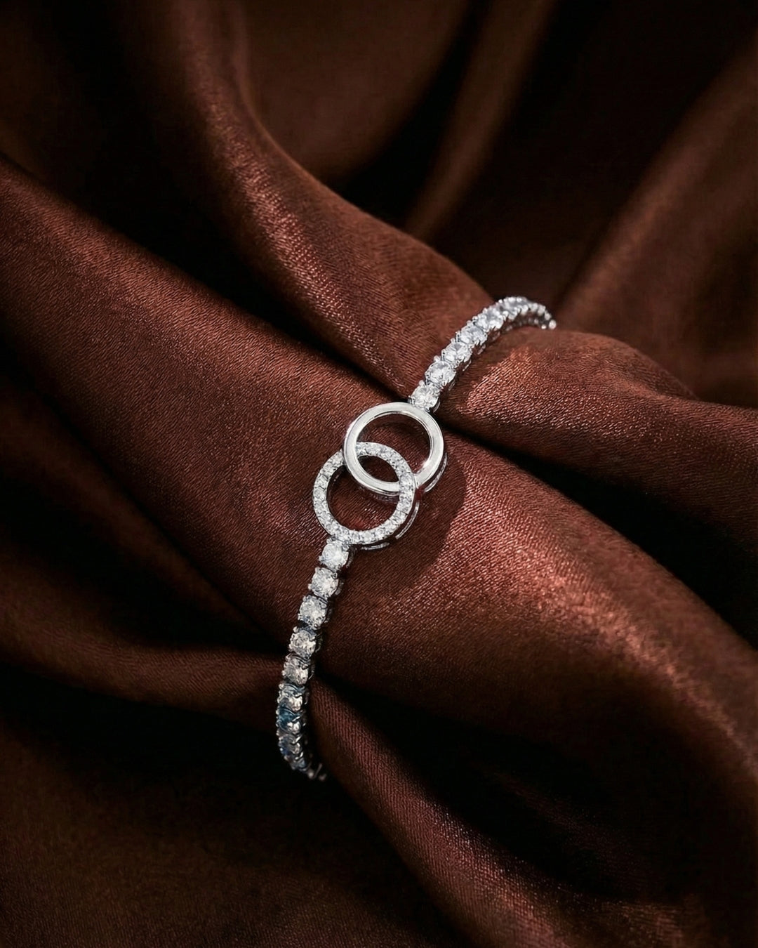 NIA Stainless Steel Silver Anti Tarnish Bracelet.