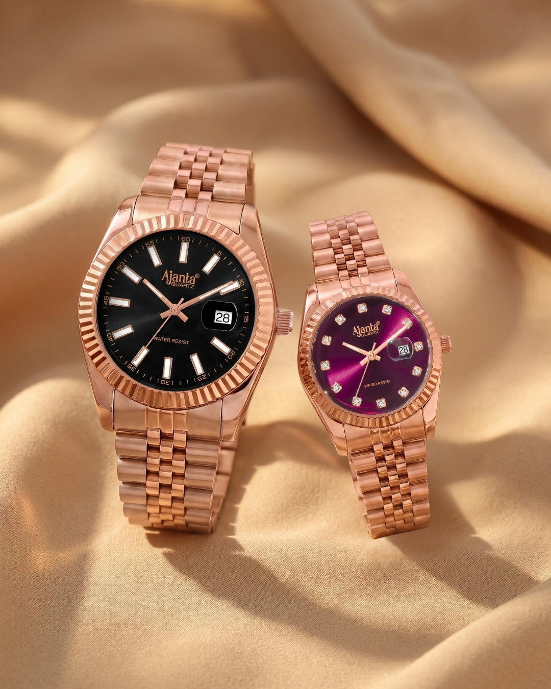 Ajanta Amore Couple Watch