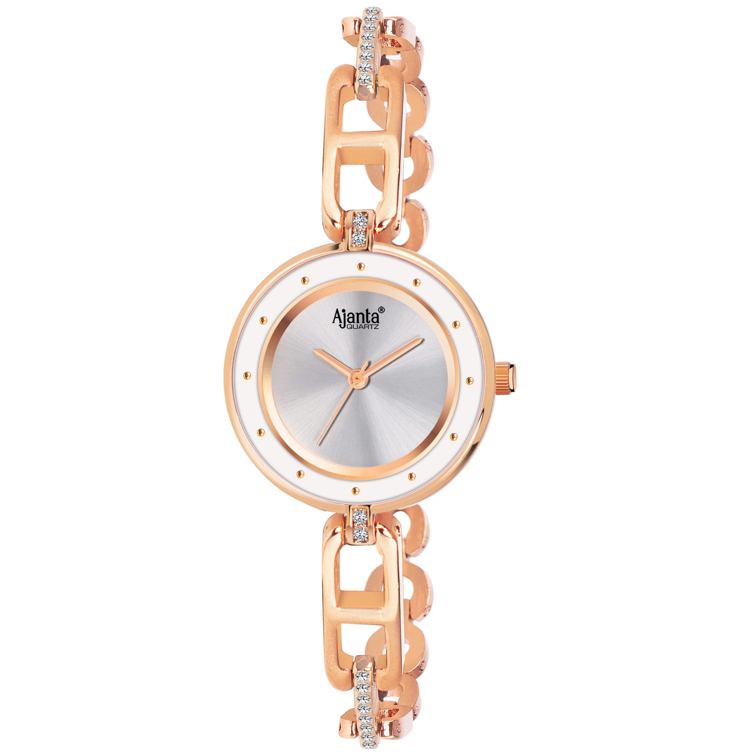 Ajanta Grey Dial Watch | AWC120/2