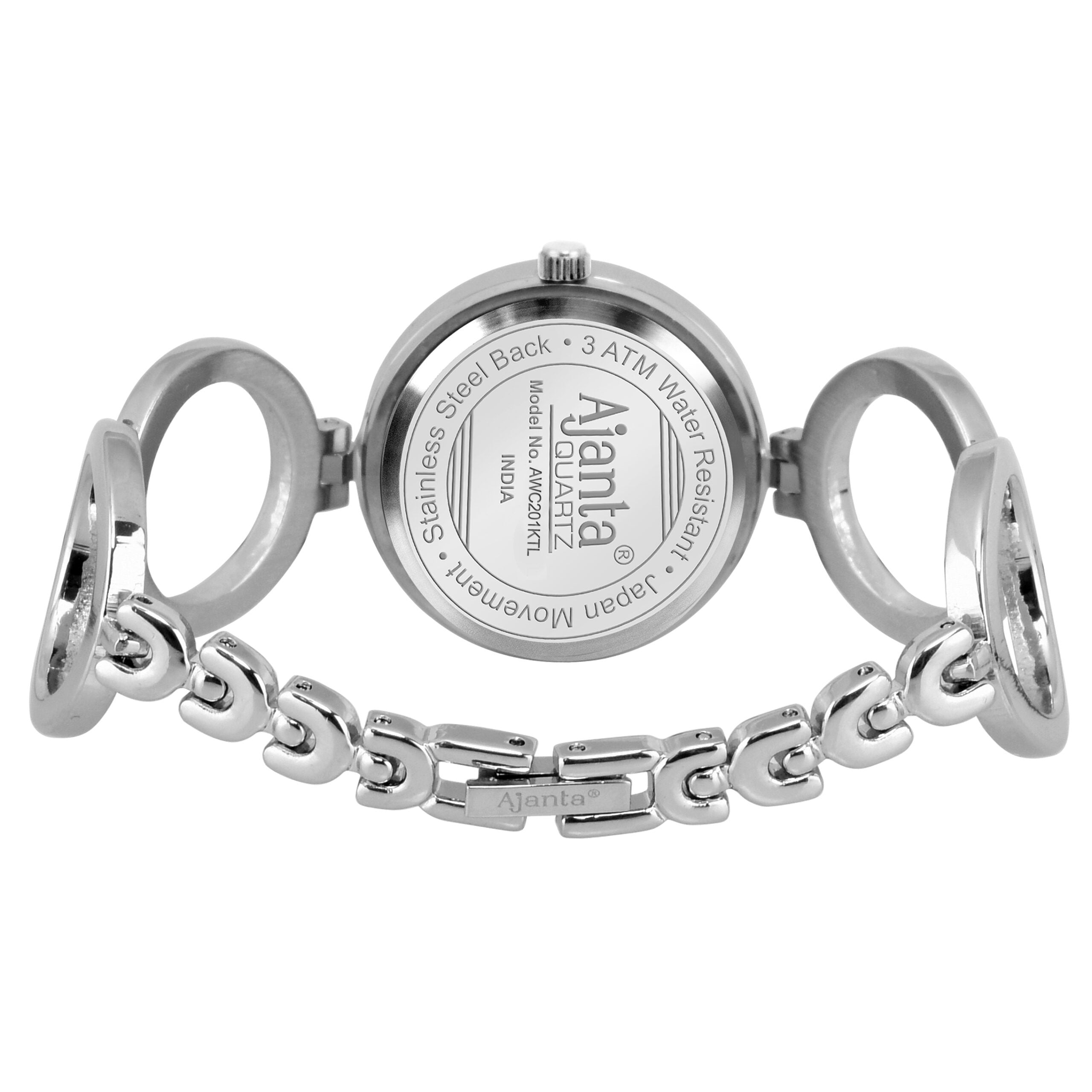 Ajanta Women’s Stainless Steel Strap Watch | AWC201KTL/SSL