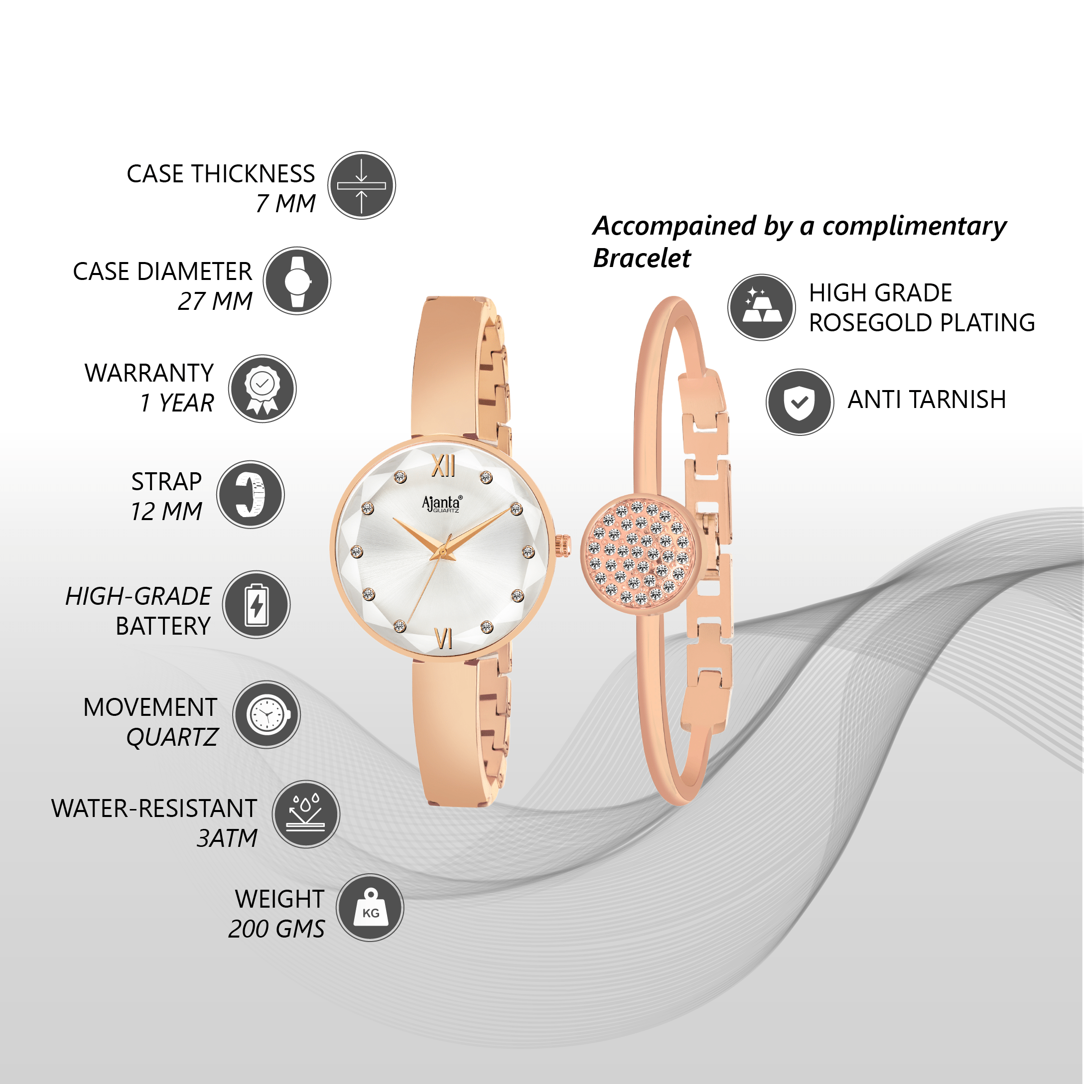 Ajanta Watch | AWC126ESL/2