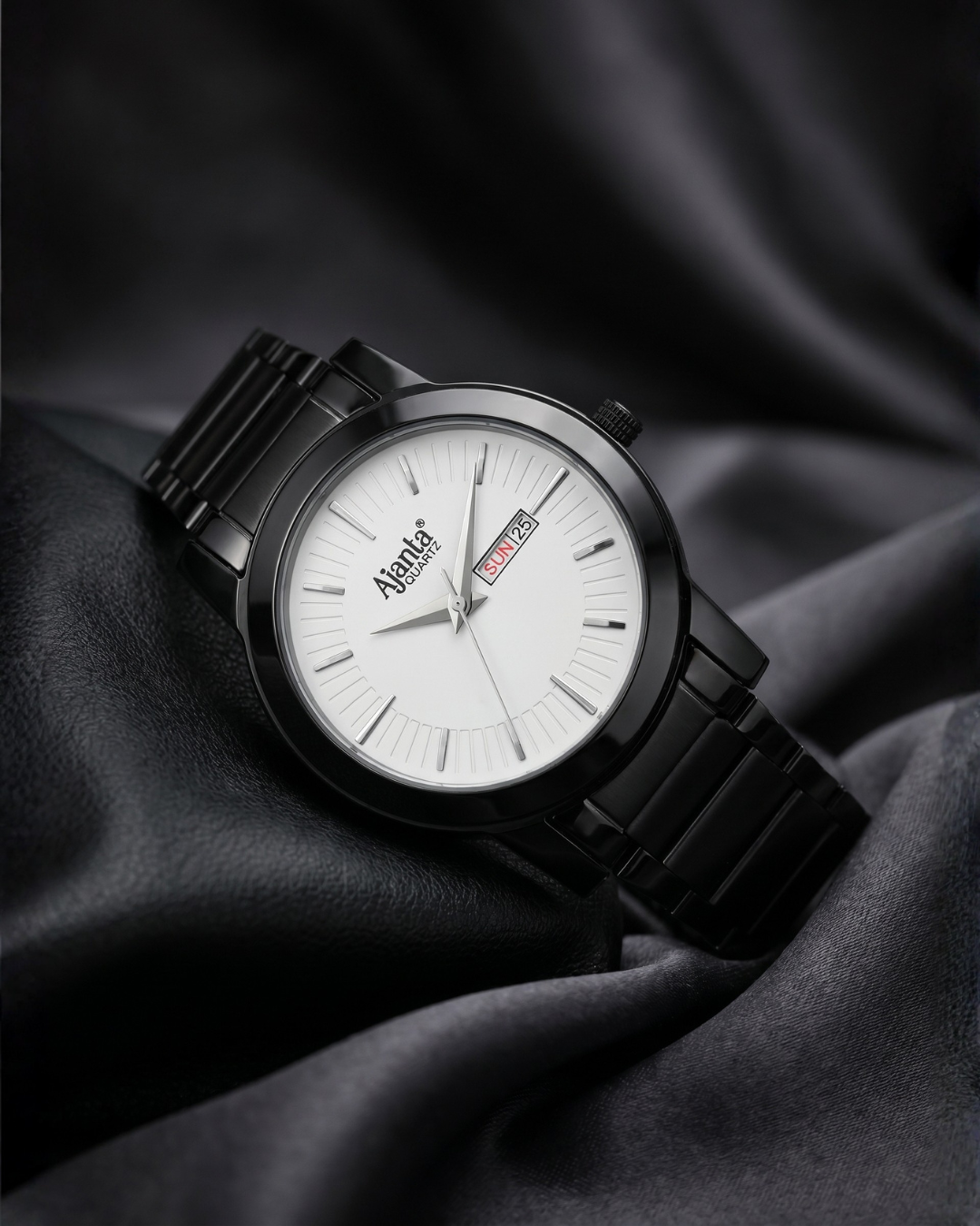 Zorren Silver Dial Black-Tone