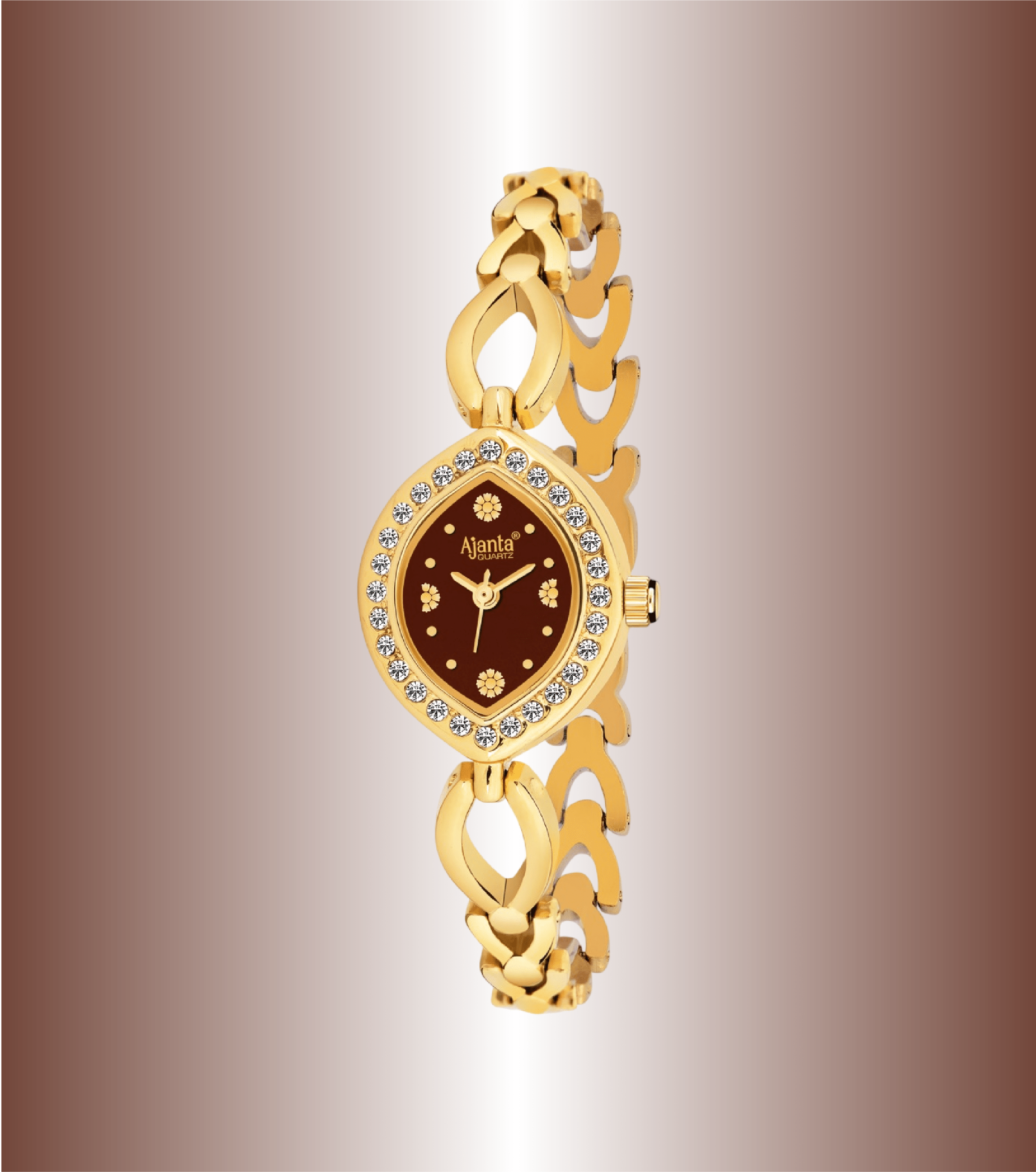 Ajanta Strap Watch | AWC415/4