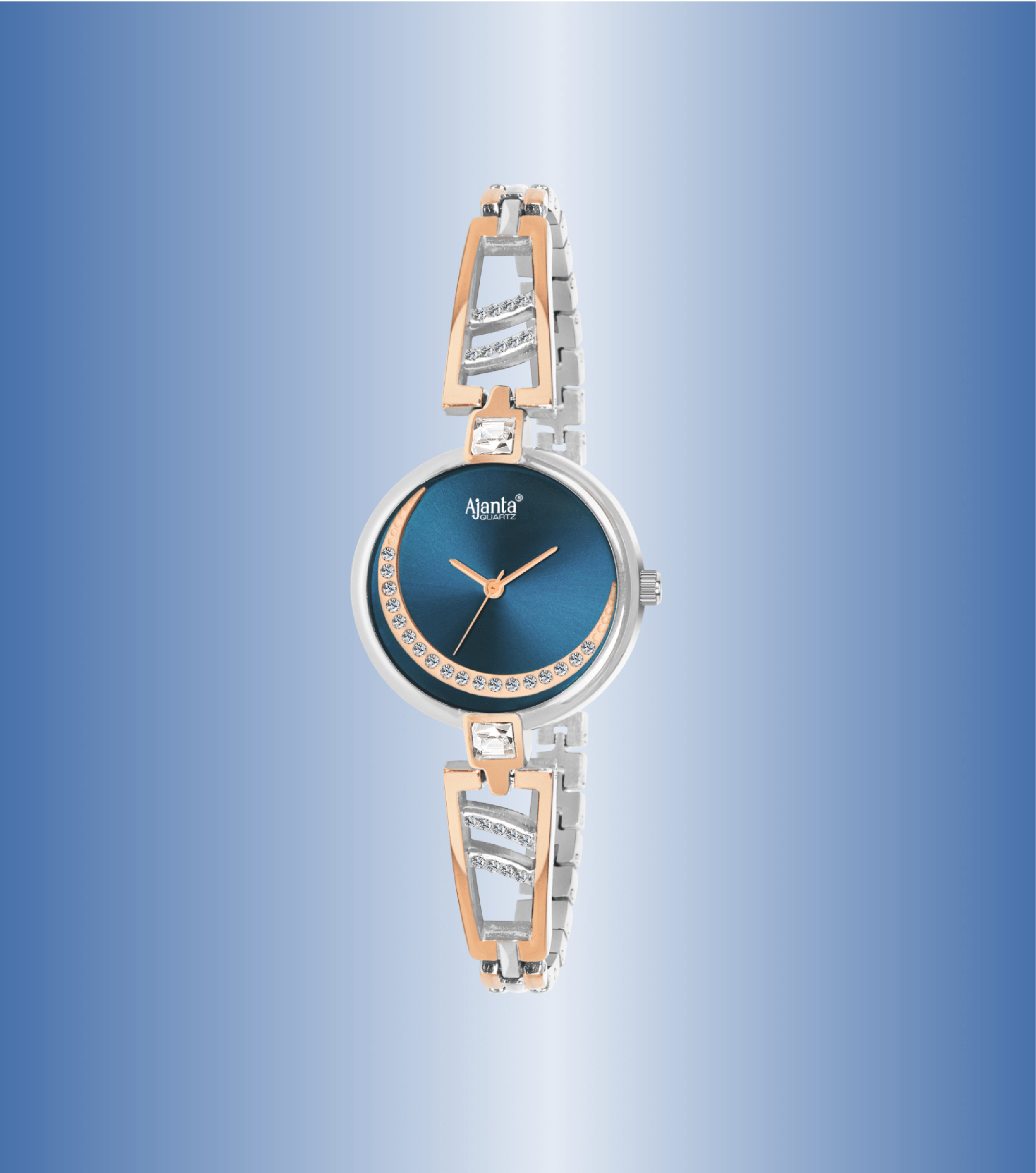 Ajanta Women’s Blue Dial Watch | AWC121ESL/1