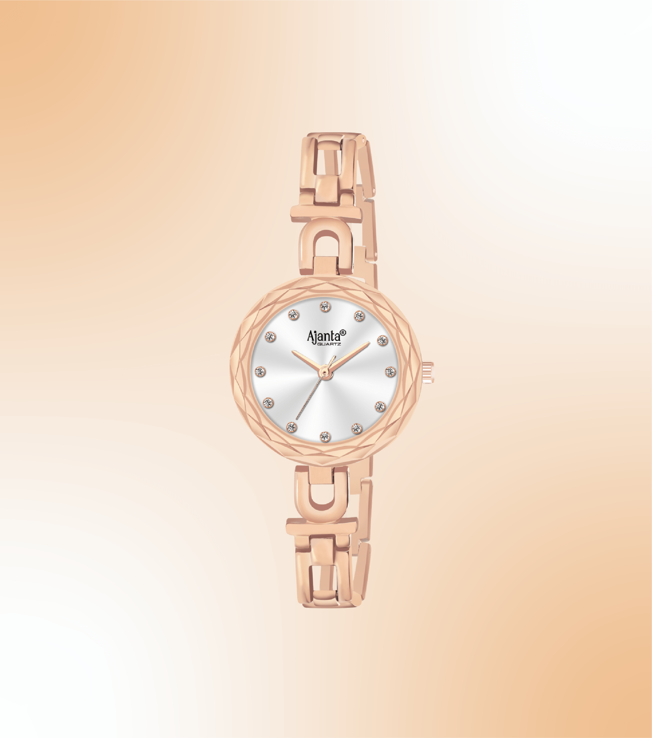 Ajanta Women’s Green Dial Strap Watch | AWC130-2