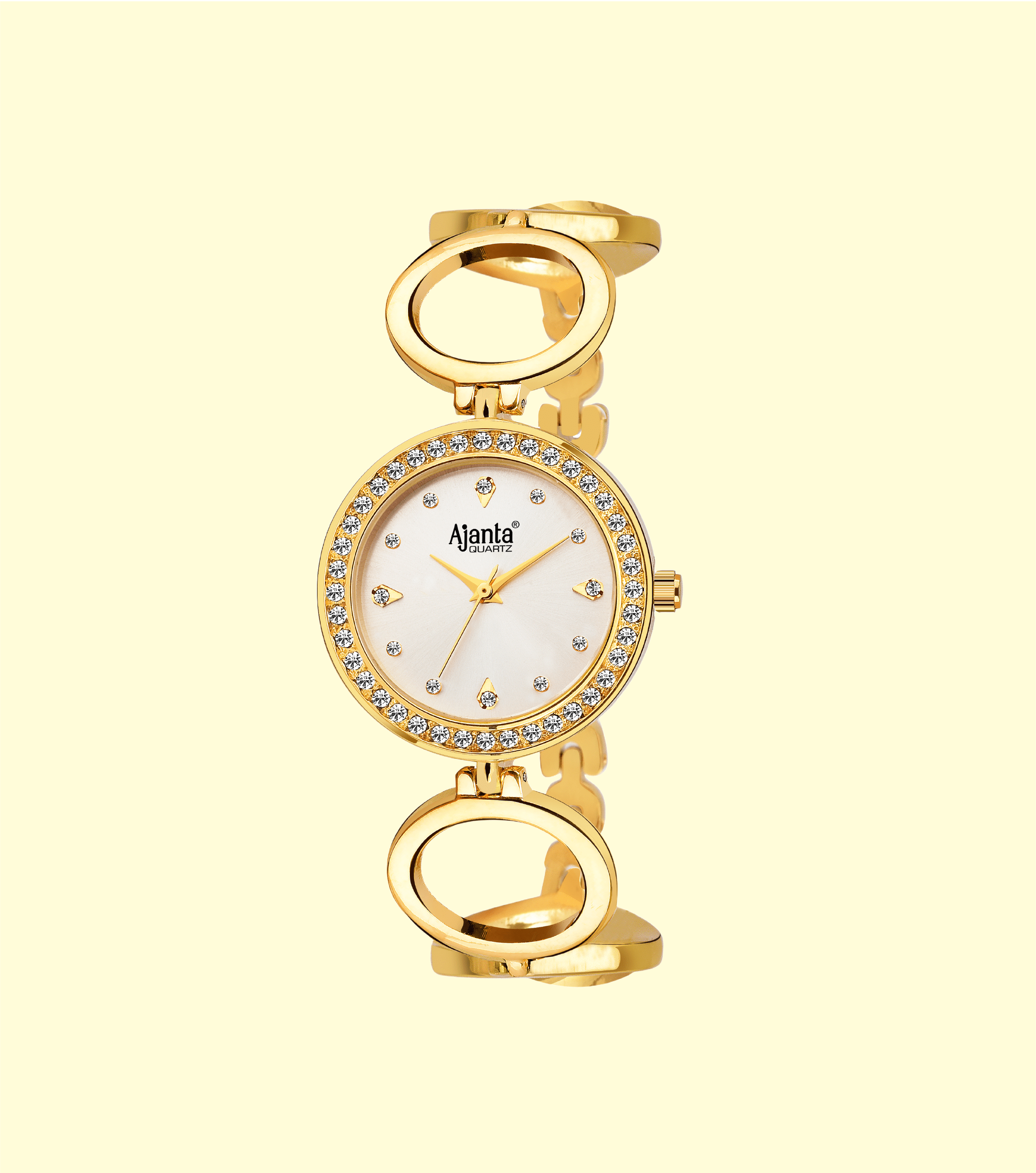 Ajanta Women’s Stainless Steel Strap Watch | AWC201KTL/SGD