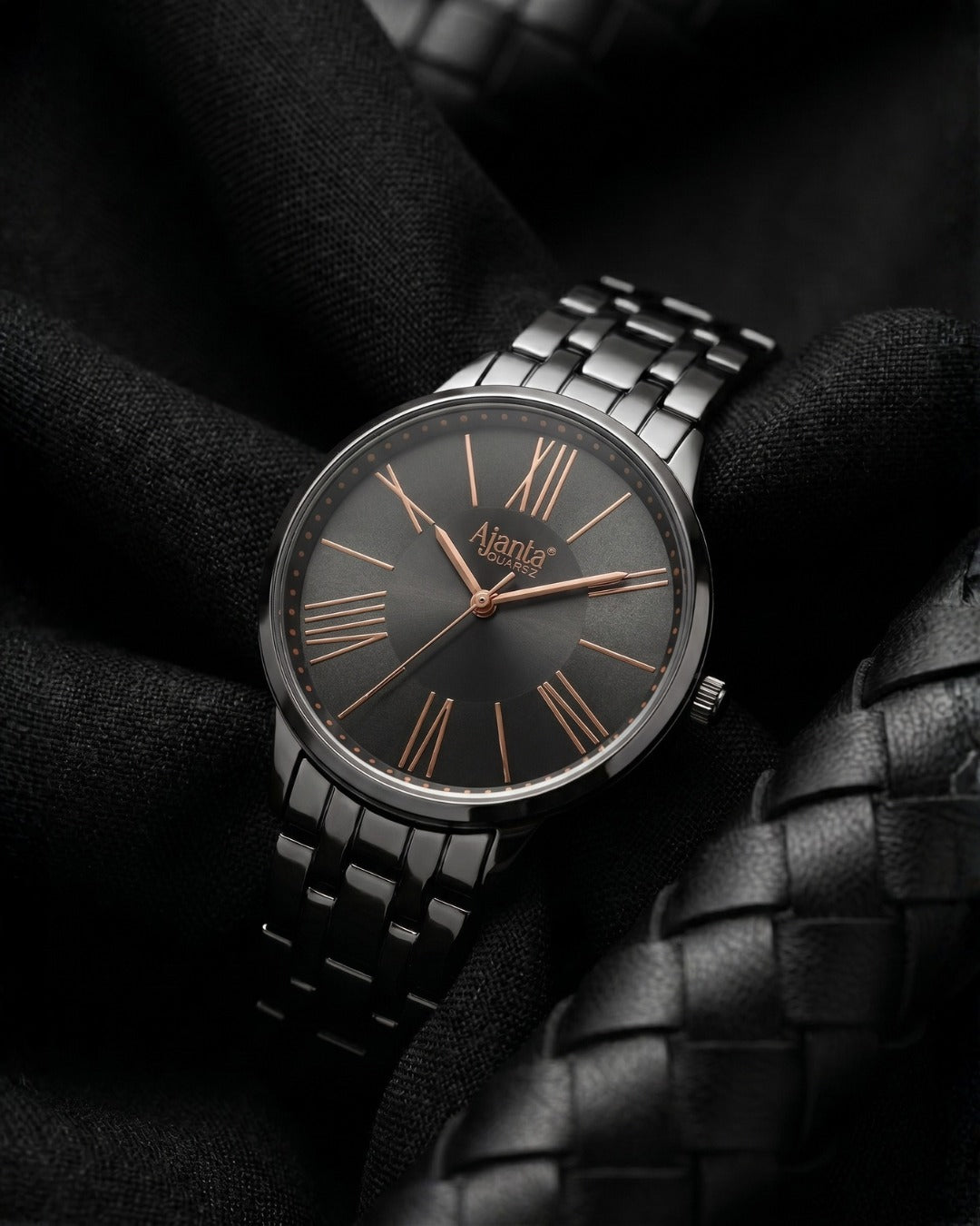 Show Stopper Grey Dial Gunmetal Bracelet