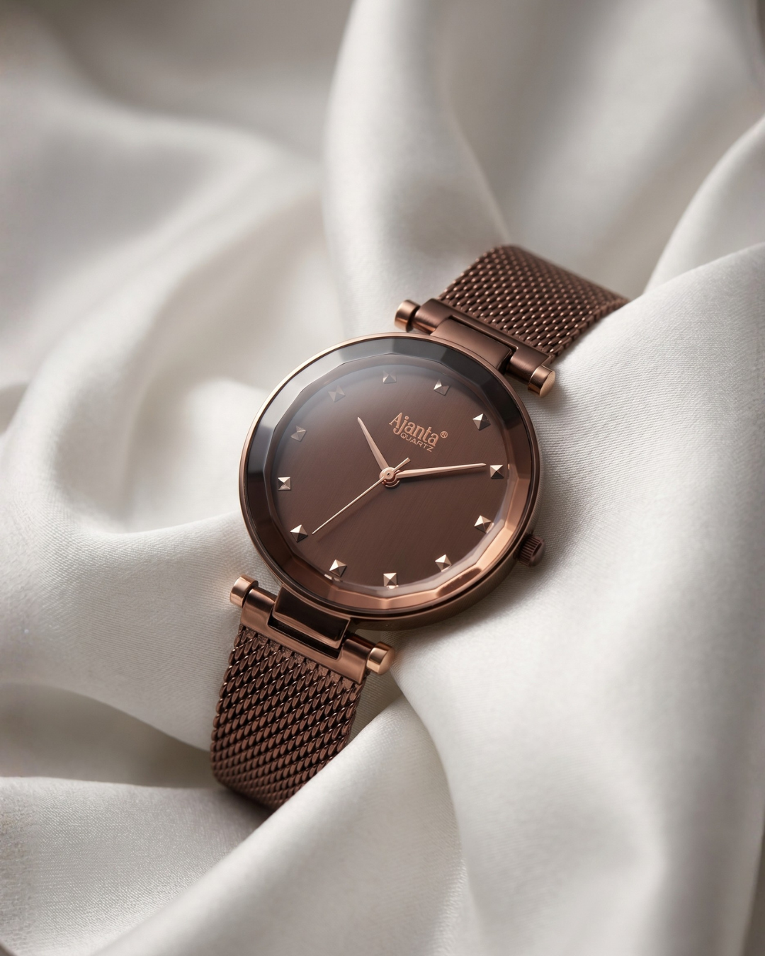 Flaire Brown Dial Brown Strap
