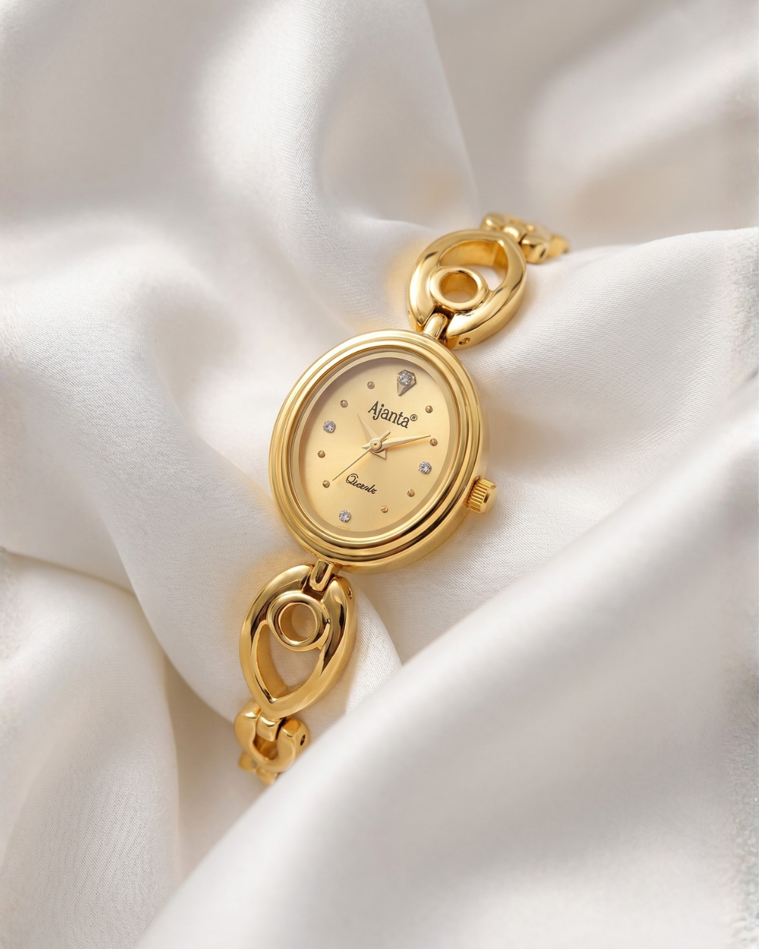Oralia Gold Dial Gold-Tone Bracelet